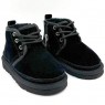UGG KIDS BOOTS NEUMEL II ZIP BLACK