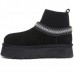 UGG CLASSIC TAZZ KNIT BLACK