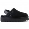 UGG GOLDENSTAR CLOG PLATFORM BLACK