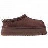 UGG WOMEN'S TASMAN TAZZ PLATFORM CHOCOLATE