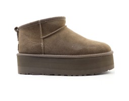UGG CLASSIC ULTRA MINI PLATFORM HICKORY