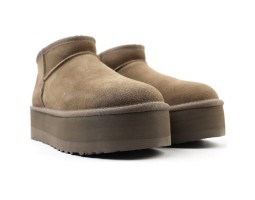UGG CLASSIC ULTRA MINI PLATFORM HICKORY