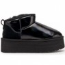 CLASSIC ULTRA MINI PLATFORM  HIGH SHINE BLACK