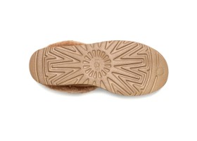 UGG CLASSIC ULTRA MINI LACK MAXI CURLY BOOT CHESTNUT