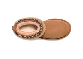 UGG CLASSIC ULTRA MINI LACK MAXI CURLY BOOT CHESTNUT