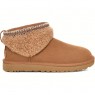 UGG CLASSIC ULTRA MINI LACK MAXI CURLY BOOT CHESTNUT