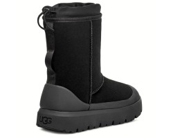 UGG CLASSIC SHORT WEATHER HYBRID BLACK/BLACK