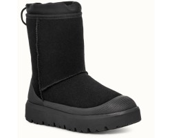UGG CLASSIC SHORT WEATHER HYBRID BLACK/BLACK