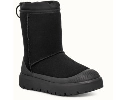 UGG CLASSIC SHORT WEATHER HYBRID BLACK/BLACK