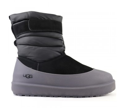 UGG CLASSIC SHORT PULL-ON WEATHER BLACK