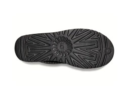 UGG CLASSIC SHORT CRESCENT BLACK