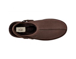 UGG GOLDENSTAR CLOG PLATFORM CHOCOLATE 