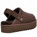 Ugg Goldenstar Clog Platform Chocolate 