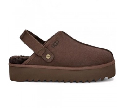 Ugg Goldenstar Clog Platform Chocolate 