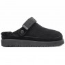 UGG GOLDENSTAR CLOG BLACK с мехом