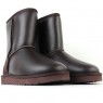 UGG MENS CLASSIC SHORT METALLIC СHOCOLATE