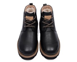 UGG NENS NEUMEL GENTLEMAN LEATHER BLACK