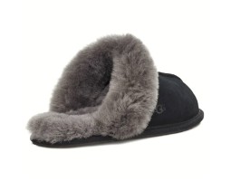 UGG MENS SLIPPERS SCUFETTE BLACK