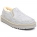 UGG STITCH SLIP ON GREY-VIOLET