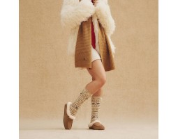 UGG WOMEN'S ANSLEY MULE CHESTNUT