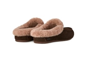 UGG WOMEN'S ANSLEY MULE CHOCOLATE