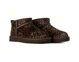 UGG CLASSIC ULTRA MINI  CASPIAN BOOTS CHOCOLATE