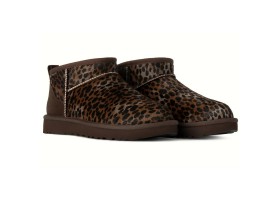 UGG CLASSIC ULTRA MINI  CASPIAN BOOTS CHOCOLATE