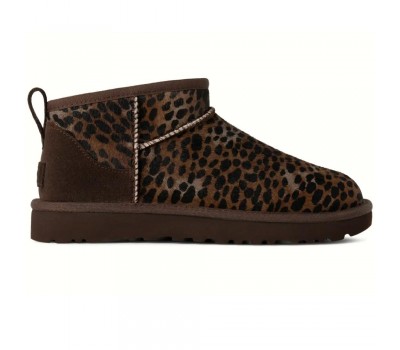 UGG CLASSIC ULTRA MINI  CASPIAN BOOTS CHOCOLATE