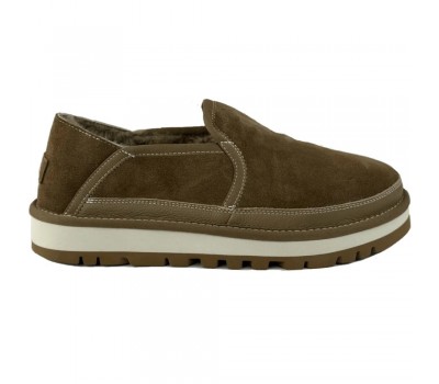 UGG MENS HAYDEN SLIP ON HICKORY