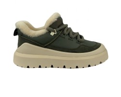 UGG MENS HERITAGE UTILITY SNEAKER MOSS GREEN