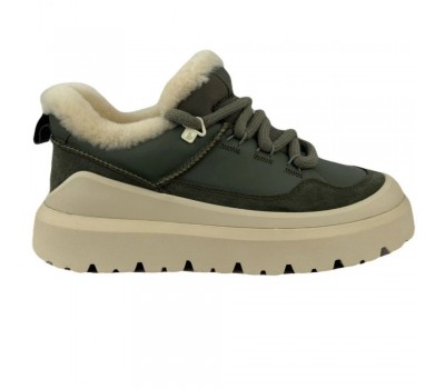 UGG MENS HERITAGE UTILITY SNEAKER MOSS GREEN