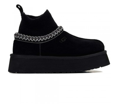 UGG CLASSIC TAZZ KNIT BLACK