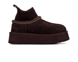 UGG CLASSIC TAZZ KNIT CHOCOLATE