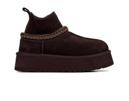 UGG CLASSIC TAZZ KNIT CHOCOLATE