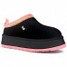UGG WOMEN'S TASMAN TAZZ BLACK TROPICAL PINK