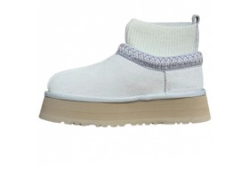 UGG CLASSIC TAZZ KNIT WHITE