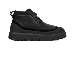 UGG MENS NEUMEL HYBRID LEATHER BLACK 