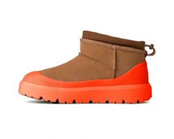 UGG MAN ULTRA MINI HYBRID CHESTNUT/ORANGE