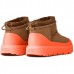 UGG MAN ULTRA MINI HYBRID CHESTNUT/ORANGE