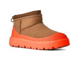 UGG MAN ULTRA MINI HYBRID CHESTNUT/ORANGE