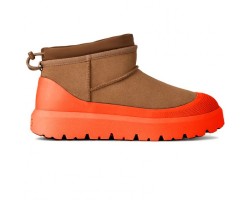 UGG MAN ULTRA MINI HYBRID CHESTNUT/ORANGE