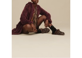 UGG SCUFFETTE CASPIAN BURNT CEDAR