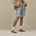 UGG WOMEN'S GREENPORT STRAP SLIDE CHESTNUT 