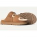 UGG WOMEN'S GREENPORT STRAP SLIDE CHESTNUT 