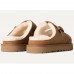UGG WOMEN'S GREENPORT STRAP SLIDE CHESTNUT 