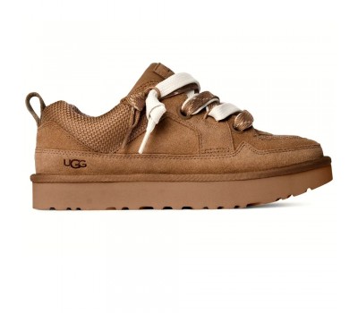 UGG WOMEN'S LO LOWMEL TRAINER CHESTNUT