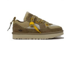 UGG WOMEN'S LO LOWMEL SNEAKER BIARRITZ MUSTARD SEED