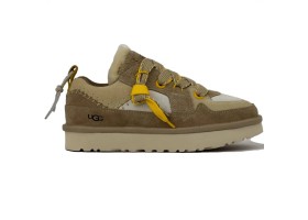 UGG WOMEN'S LO LOWMEL SNEAKER BIARRITZ MUSTARD SEED