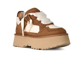 UGG WOMEN'S  ASTROMEL SNEAKER CHESTNUT