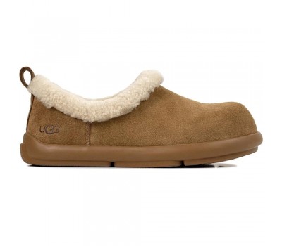 UGG WOMEN'S TASMAN SLIPPER FINISH SLIPPER CHESTNUT